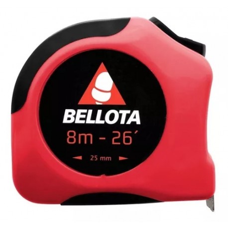 Flexometro Bellota Encauchetado 8M