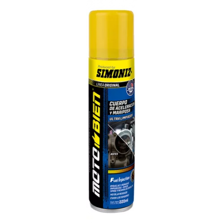 Limpiador Simoniz Cuerpo Aceleración Y Mariposa