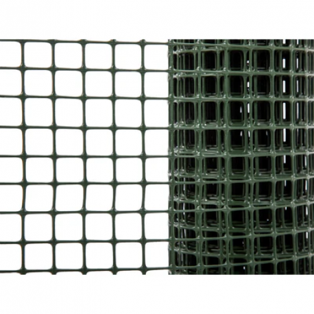 Malla cuadrada Excala todo terreno 15x15mm,1.0m,220g/m, 30m Verde Oscuro