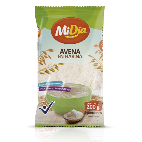 Avena Molida MiDía x 200g S