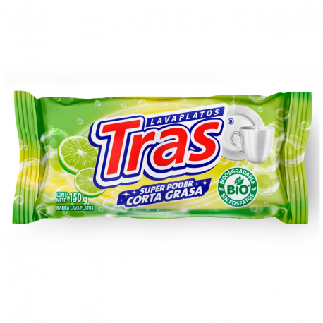 Lavaplatos Tras Lavaloza Limón 150 Gr