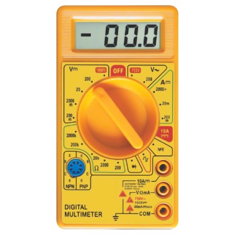 MULTIMETRO DIGITAL MERCURY ECA83