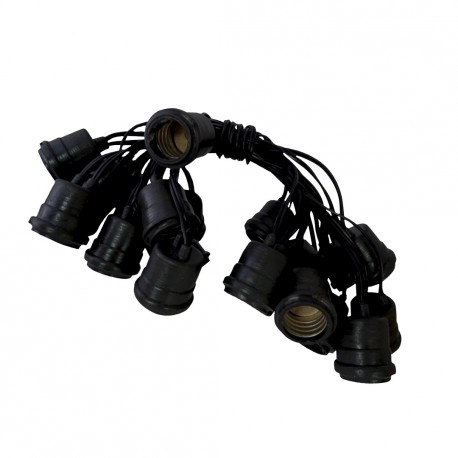 RAMAL MERCURY SET*20PCS/ PORTALAMPARA E27 IP20 7M/1E27-35CM