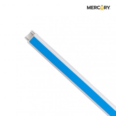 Canaleta Plastica Mercury 20MM*10MM*2 Metros C-Adhesivo Azul