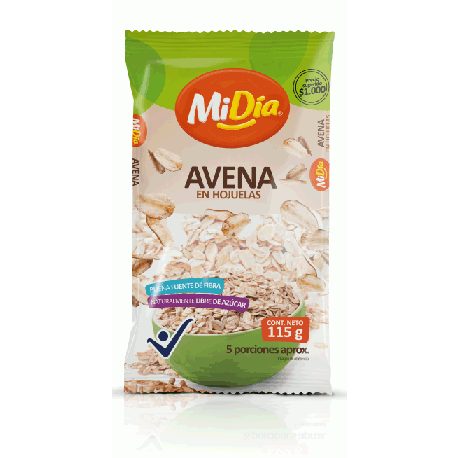 Avena Hojuelas MiDía x 115g