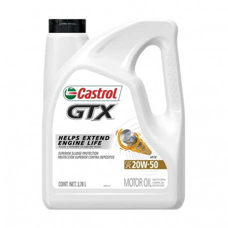 Aceite GTX 20w50 Galón Castrol