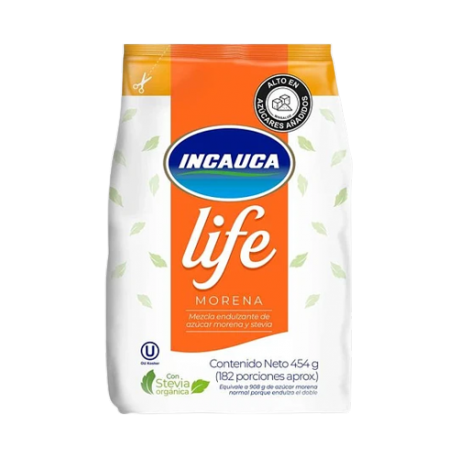 Azúcar Life Morena Bolsa 454g