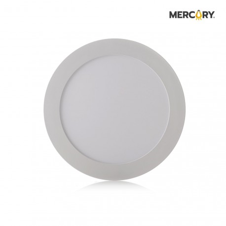 Panel Led Mercury 12w 6" Blanco Redondo Incrustar Ipl05