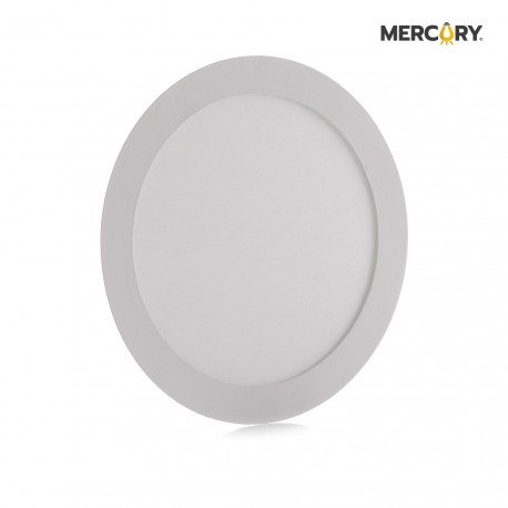 Panel Led Mercury 18w 8" Blanco Redondo Incrustar