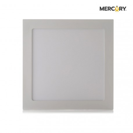 Lampara Led Mercury Panel 18W Cuadrado Empotrable Luz Blanca IPL19