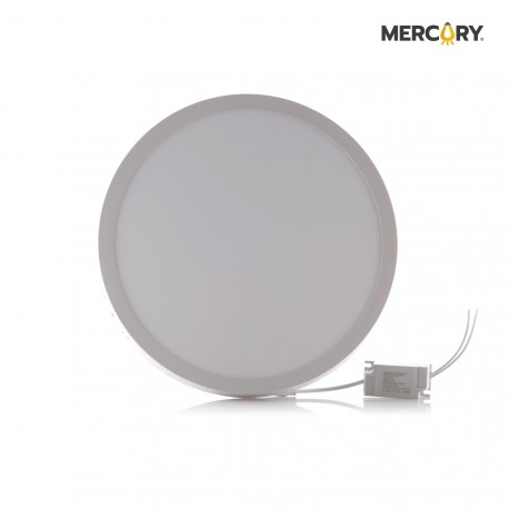 Lampara Led Mercury Panel 24W Redondo Superficial Luz Blanca IPL24