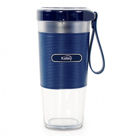 Licuadora Kalley Personal K-MLP5 Recargable Azul