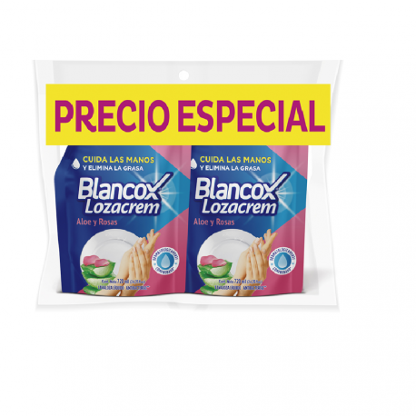 Oferta Blancox Duo Lavaloza Liquido DoyPack Aloe x720ml