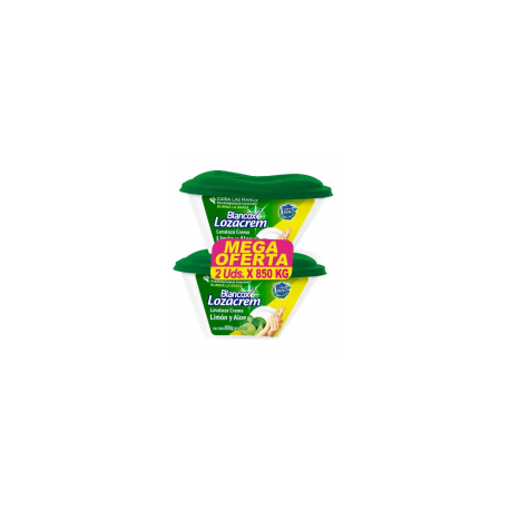 Lavaplatos Lozacrem Crema Limón 2 Unidades X 850gr