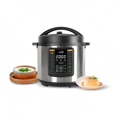 Olla Multifuncional Kalley 5.5 Litros K-OMP Plateado