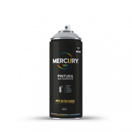 Aerosol Mercury 400ml 4 Negro Mate Pae4