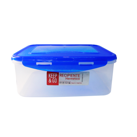 Recipiente Hermetico Rectangular K&G 2200 ml