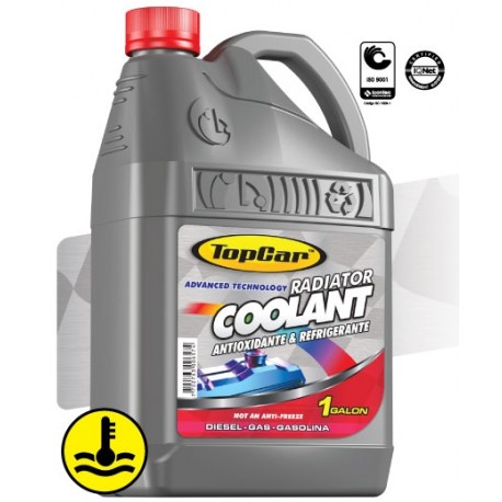 TopCar™Coolant Rojo 1GL X6