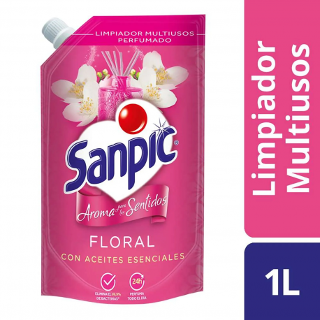 Limpia Pisos Sanpic Alegría X 1 Litro