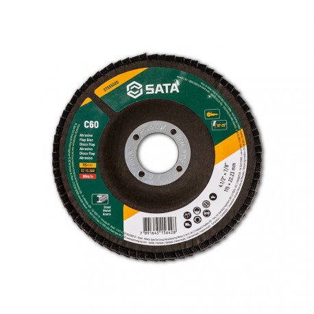 DISCO SATA FLAP METAL/INOX 4.1/2" G60  - BULK X10