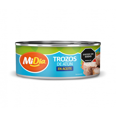 Trozos de Atún En Aceite MiDía 140g