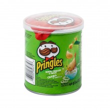 Papas Pringles Crema y Cebolla x40gr