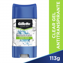 Desodorante Gillette Clear Gel Power Rush 113 gr