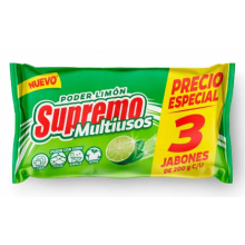 Jabon Supremo Oxi Limon 200g X3